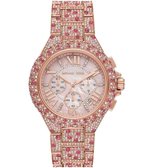 michael kors camille watch rose gold